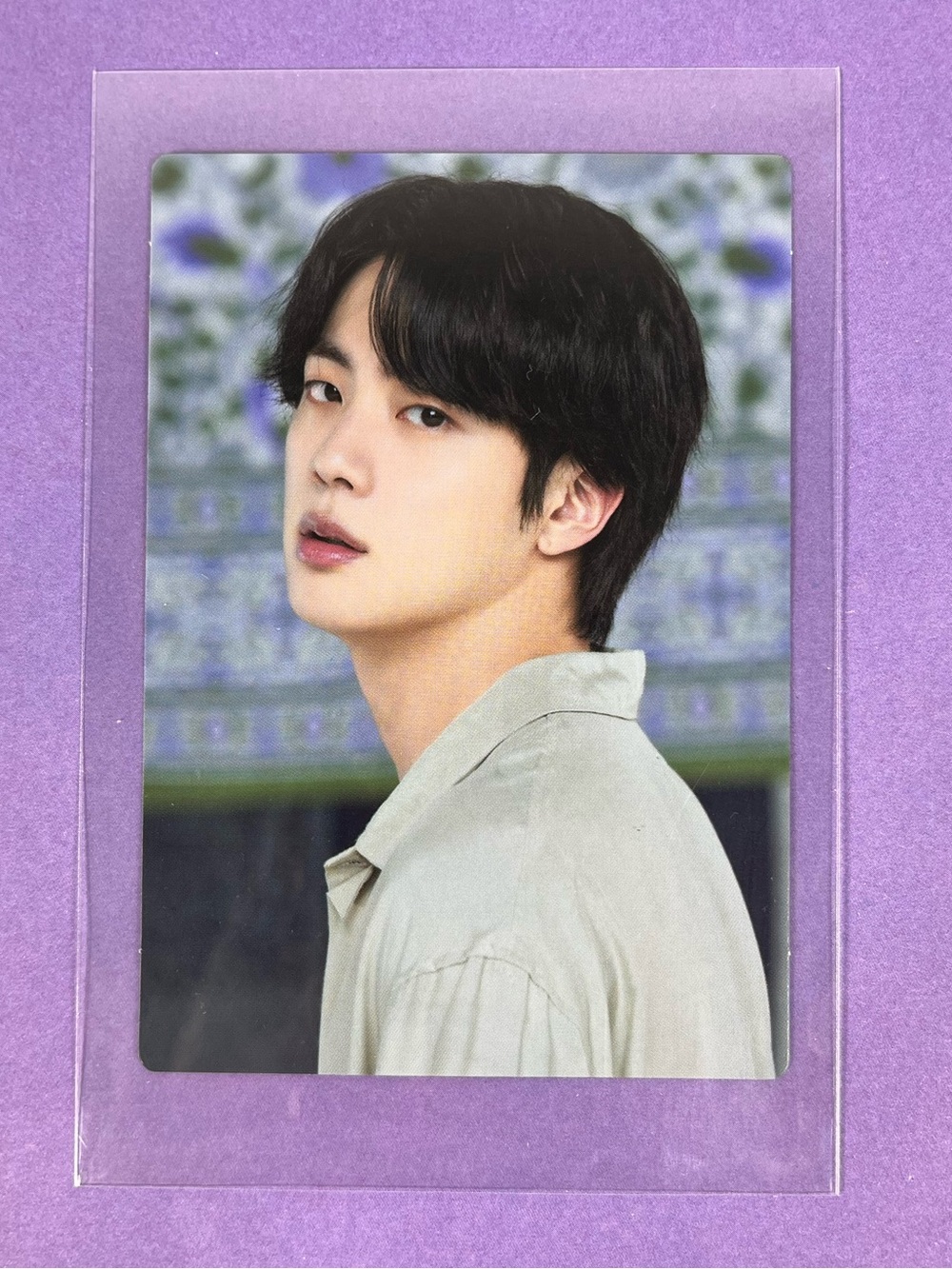 BTS Jin Kim Seokjin Permission To Dance Mini Official Photocard 4/4